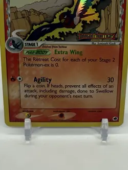 Pokemon Card - SWELLOW DRAGON FRONTIERS 40/101 Uncommon Reverse Holo Stamped - Image 3
