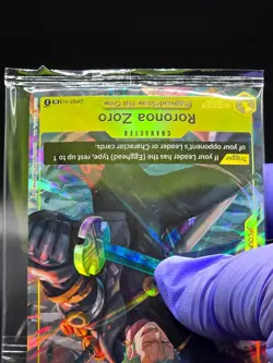 One Piece Roronoa Zoro #OP07-113 Sealed Promo Card (C) - Image 4