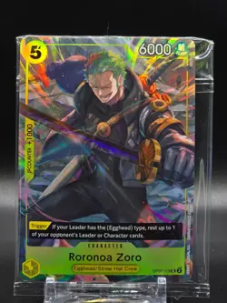 One Piece Roronoa Zoro #OP07-113 Sealed Promo Card (D) - Image 1
