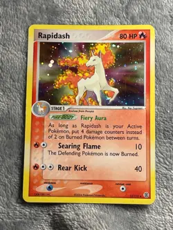 Rapidash Holo 13/112 FireRed & LeafGreen 2004 Pokemon Card - Image 1