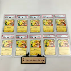 PSA 10 Pikachu 020/M-P McDonald's Promo Card 10 Sequential Set US No Duty - Image 4