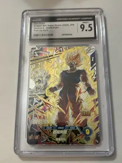 Super Saiyan Son Goku - SDV5-PUR1 PUR - Dragon Ball Super Divers Card CGC 9.5 - Image 1
