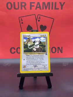 Smeargle 32 Black Star Promo WOTC Pokemon Card Vintage MP - Image 1