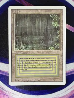 BAYOU Revised Edition Dual Land 1994 Magic the Gathering MTG - Image 1