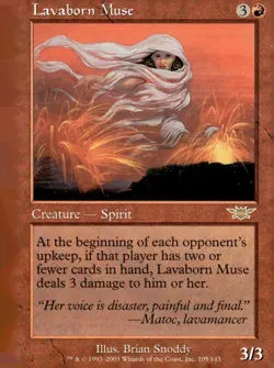 Legions #105 Lavaborn Muse - Image 1