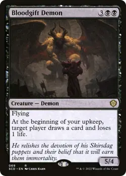 Bloodgift Demon 69 Rare Starter Commander Decks NM - Image 1