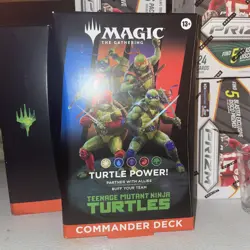 MTG Teenage Mutant Ninja Turtles Commander Deck Turtle Power! - Image 1