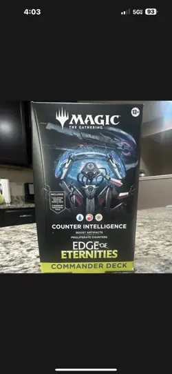 Magic: The Gathering Edge of Eternities Commander Deck Legendary Foils Booster - Image 1