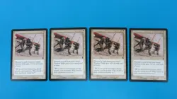4x TIRELESS TRIBE NOMAD PLAYSET ODYSSEY MTG MAGIC THE GATHERING NM / UNPLAYED - Image 1