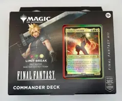 Magic The Gathering Final Fantasy VII Commander Deck CLOUD Limit Break MTG FF - Image 1
