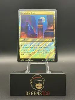 Command Tower (Surge Foil) Commander: Teenage Mutant Ninja Turtles Foil 0063 - Image 1