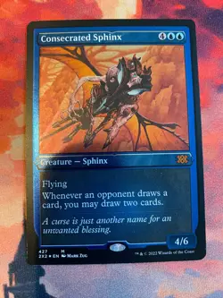 MTG Double Masters 2022 Consecrated Sphinx Foil Etched - Image 1