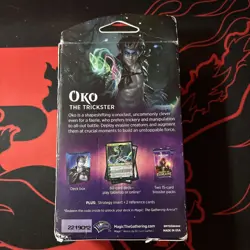 MTG OKO THE TRICKSTER Planeswalker Deck New Box Wear Please Read Description - Image 2