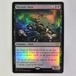 Necrotic Ooze Foil Double Masters 2020 2X2 MTG - Image 1