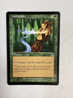 Magic the Gathering MTG Wellwisher Onslaught MP (02) - Image 1