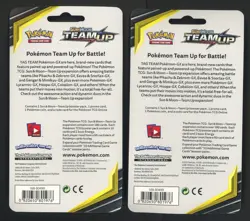 Lot of (2) Pokemon TCG Sun & Moon Team Up Single Pack Blister Sealed - Image 2