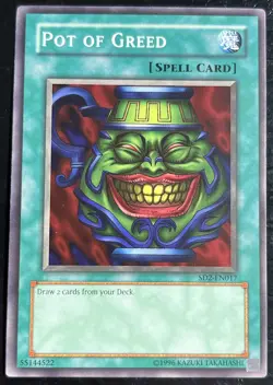 Pot of Greed SD2-EN017 Structure Deck: Zombie Madness Unlimited LP - Image 1