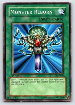 Yu-Gi-Oh! TCG Monster Reborn 1st Edition SYE-029 - Image 1