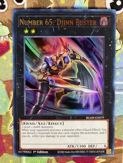 Yugioh Number 65: Djinn Buster BLMR-EN079 Single - Image 1