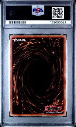 2002 YU-GI-OH! PROMO DDS-DARK DUEL STORIES #001 BLUE-EYES WHITE DRAGON PSA 6 - Image 2