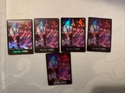 Don Cards From One Piece Card Game 2nd Anniversary Set English Version NM (5x) - Image 1