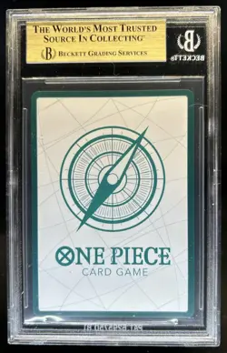 2025 One Piece The Best Premium Booster Japanese Nami DON! Super Alt Art BGS 9.5 - Image 2