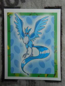 ARTIKODIN/ARTICUNO #144 - STICKER MERLIN COLLECTION POKEMON - TRES BON ETAT - Image 1