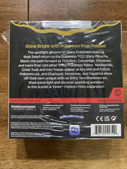 Pokemon TCG Scarlet & Violet Paldean Fates Booster Bundle SEALED - Image 2