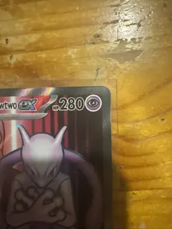 Pokemon Team Rocket's Mewtwo ex - 213/182 Full Art Destined Rivals NM Near Mint - Image 3