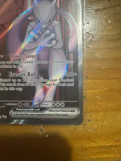 Pokemon Team Rocket's Mewtwo ex - 213/182 Full Art Destined Rivals NM Near Mint - Image 4