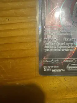 Pokemon Team Rocket's Mewtwo ex - 213/182 Full Art Destined Rivals NM Near Mint - Image 5
