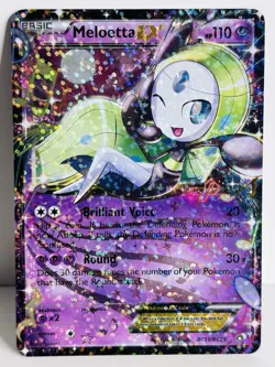 Meloetta EX RC11/RC25 Holo Rare Legendary Treasures - Pokemon TCG - Image 1