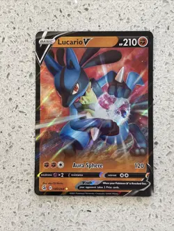 Lucario V 146/264 Ultra Rare Fusion Strike Pokemon TCG Near Mint - Image 2
