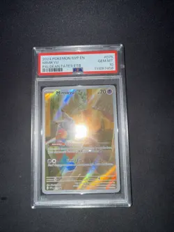 2024 POKEMON SVP EN-SV BLACK STAR PROMO #075 MIMIKYU PSA 10 gem mint - Image 1