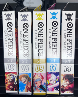 ONE PIECE Starter DECK BUNDLE (5) ST06 ST08 ST09 ST11 ST14 Doflamingo Luffy - Image 3