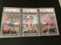 One Piece 2nd Anniversary Tournament Winner Set PSA 10 Luffy Ace Sabo Gem Mint 3 - Image 1