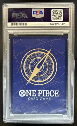 2025 One Piece Gear Two Rare Alt Art Alternative #OP11-080 PSA 10 GEM MINT - Image 2