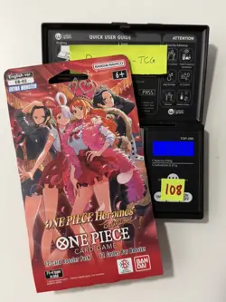 (HEAVY)🔥One Piece Heroines Edition EB 03 Sleeved Booster Pack (Factory Sealed) - Image 1