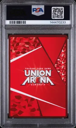 2023 UNION ARENA JAPANESE UA05BT/KMY DEMON SLAYER #071 ZENITSU AGATSUMA PSA 10 - Image 2