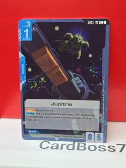 Jupitris Gundam Card Game . Steel Requiem Rare GD03-123 - Image 5