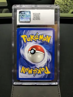 CGC 9 NM/MINT + Alakazam Holo Base Set Unlimited 1/102 Pokemon card - Image 2