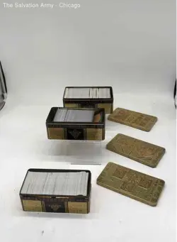 Yu-Gi-Oh! Multicolor Egyptian Trading Cards With Canisters Lot Of Assorted - Image 1