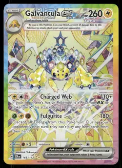 Pokemon Cards Galvantula ex 168/142 Stellar Crown Special Illustration Rare NM - Image 1