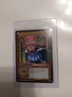Bandai One Piece CCG Card Chopper King Of The Island Of Exotic Animals Holo - Image 1
