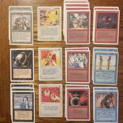MTG: Revised ‘94 Lot - 70 Cards Including Rares And Land - Magic The Gathering - Image 1