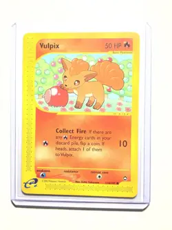 VULPIX - 116/147 - Aquapolis - Common - Pokemon Card - NM - Image 1