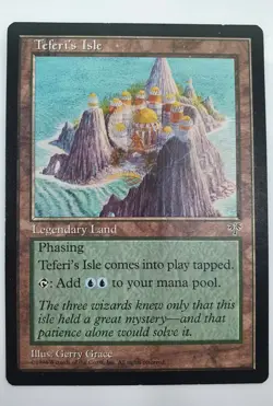 MTG Teferi's Isle (SET of 3 CARDS) Mirage 1996 Magic The Happening - Image 3