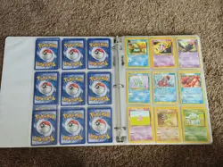 Pokemon WOTC to 2006 Binder lot All 24 pages 216 cards Mixed Condition - Image 4