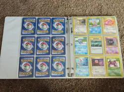 Pokemon WOTC to 2006 Binder lot All 24 pages 216 cards Mixed Condition - Image 5