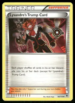 2014 XY - Phantom Forces Lysandre’s Trump Card Uncommon #99 - Image 1